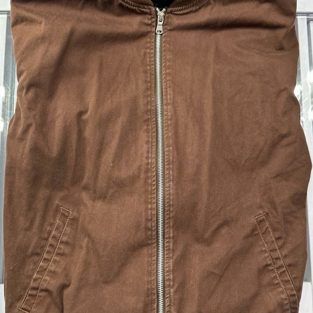 ASOS design bomber jacket brown - Picture 4 of 12